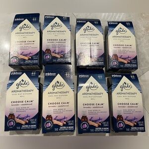8 NEW Glade Aromatherapy Cool Mist Diffuser Refills